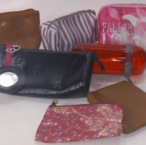Lot of Make Up Bags Coin Purses